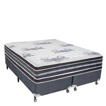 Conjunto Castor Silver Star Híbrido Air Double Face King Size 193x203x74cm Conjunto Castor Silver Star Híbrido Air Double Face King Size 193x203x74cm