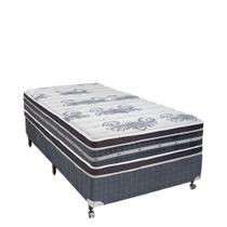 Conjunto Castor Silver Star Híbrido Air Double Face Solteiro Americano 96x203x74cm Conjunto Castor Silver Star Híbrido Air Double Face Solteiro Americano 96x203x74cm