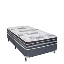 Conjunto Castor Silver Star Híbrido Air One Face Solteiro Americano 96x203x72cm Conjunto Castor Silver Star Híbrido Air One Face Solteiro Americano 96x203x72cm