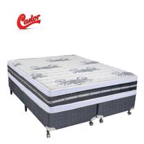 Conjunto Castor Silver Star Tecnopedic DOUBLE Queen Size 158x198x74cm