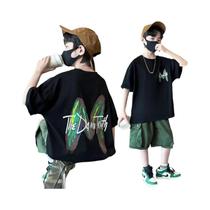 Conjunto Casual De Verão Para Meninos Adolescentes, Camiseta De Manga Curta E Calças, 2 Peças Para