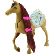 Conjunto Cavalinho Com Acessórios Marrom - BBR Toys Conjunto Cavalinho Com Acessórios Marrom - BBR Toys