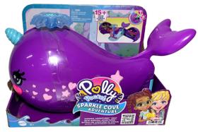 Conjunto Cenário Barco Narval Baleia Interno Cruzeiro Possui Dois Andares Tobogã Piscina Elevador Pista De Dança Demais Áreas Mattel