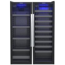 Conjunto Cervejeira Blue Light e Adega Piubella Venax Porta Invertida 200 Litros Preto Fosco 110V Conjunto Cervejeira Blue Light e Adega Piubella Venax Porta Invertida 200 Litros Preto Fosco 110V