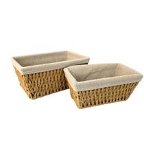 CONJUNTO CESTO ORGANIZADORES FORRADOS 2 Peças CONJUNTO CESTO ORGANIZADORES FORRADOS 2 Peças