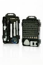 Conjunto Chave de Precisão 115 Peças Kit Completo de Chaves Ferramenta Para Conserto de Celulares, Laptop, Notebook Conjunto Chave de Precisão 115 Peças Kit Completo de Chaves Ferramenta Para Conserto de Celulares, Laptop, Notebook