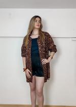 Conjunto chemise e short acetinado Conjunto chemise e short acetinado