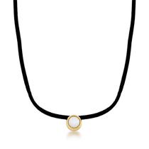 Conjunto chocker em madrepérola Conjunto chocker em madrepérola