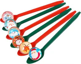 Conjunto Christmas Spoon Relay Game Luck Sea Bouncy Balls