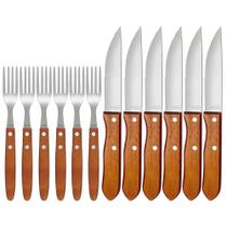 Conjunto Churrasco Garfo e Faca 12 Peças MOR Conjunto Churrasco Garfo e Faca 12 Peças MOR