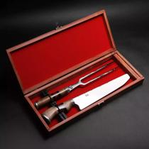 Conjunto Churrasco SG Inox 5mm 10” com Estojo Conjunto Churrasco SG Inox 5mm 10” com Estojo