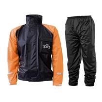 Conjunto Chuva Passo Bom Laranja