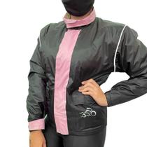 Conjunto Chuva Passo Bom Manta Rosa