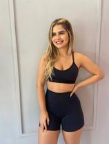 Conjunto Cibele Exercício Funcional Fitness Com Amor TOP+SHORT TAM M Conjunto Cibele Exercício Funcional Fitness Com Amor TOP+SHORT TAM M