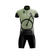 Conjunto Ciclismo Bermuda e Camisa GPX Bike Black - Diversos Modelos