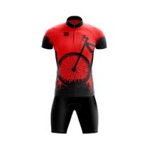Conjunto Ciclismo Bermuda e Camisa GPX Bike Black - Diversos Modelos