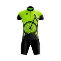 Conjunto Ciclismo Bermuda e Camisa GPX Bike Black - Diversos Modelos - GPX Sports