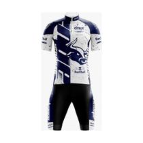 Conjunto Ciclismo Bermuda e Camisa Pro Tour Red Bull White