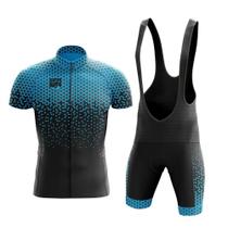 Conjunto Ciclismo Bretelle e Camisa Zíper Full GPX Nightfall