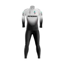 Conjunto Ciclismo Calça e Camisa M. Longa Pro Tour Petronas