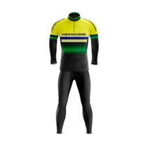 Conjunto Ciclismo Calça e Camisa Manga Longa Cannondale BRA