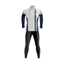 Conjunto Ciclismo Inverno Calça e Camisa M. Longa Williams F1 - GPX Sports