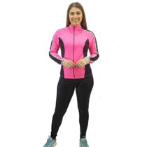Conjunto Ciclismo MTB DA Modas Camiseta Manga Longa Dry Fit Calça Legging com Proteção UV Conjunto Ciclismo MTB DA Modas Camiseta Manga Longa Dry Fit Calça Legging com Proteção UV