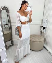 Conjunto cindy com detalhes na manga