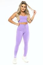 Conjunto Cirre Liso Top c/ Bojo +Calça Legging Conjunto Cirre Liso Top c/ Bojo +Calça Legging