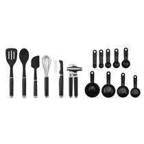 Conjunto clássico de ferramentas e gadgets KitchenAid, 15 peças, preto