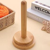 Conjunto Clássico De Suporte De Fio De Madeira Para Crochê E Tricô Zxiixz Dispensador De Mechas De