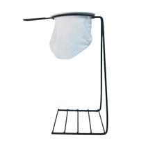 Conjunto Coador de Café 32cm Suporte Preto Base para Caneca e Xícara Conjunto Coador de Café 32cm Suporte Preto Base para Caneca e Xícara