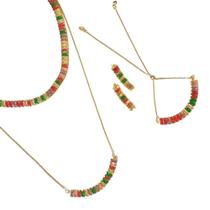 Conjunto Colar, Brinco E Pulseira Armazém Rr Bijoux Riviera