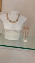 Conjunto colar e brinco
