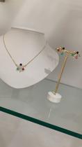 Conjunto colar e brinco Conjunto colar e brinco