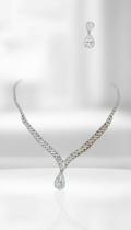 Conjunto Colar e Brincos Strass Festa Conjunto Colar e Brincos Strass Festa