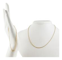 Conjunto Colar E Pulseira Bailarina 40 Cm 1.5 Ouro 18k 750 Conjunto Colar E Pulseira Bailarina 40 Cm 1.5 Ouro 18k 750