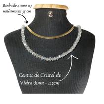 Conjunto Colar Feminino e Choker