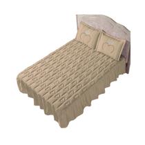 Conjunto Colcha Cobre Leito Casal Padrão 3 Peças Diana Conjunto Colcha Cobre Leito Casal Padrão 3 Peças Diana