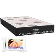 Conjunto Colchão Casal Molas Ensacadas Star + 2 Travesseiros Ortobom Conjunto Colchão Casal Molas Ensacadas Star + 2 Travesseiros Ortobom