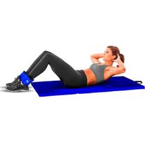 Conjunto Colchão Colchonete Espuma D50 Descanso Camping Luta Yoga Com Peso de Perna Musculação Panturrilha Abdutora Azul Conjunto Colchão Colchonete Espuma D50 Descanso Camping Luta Yoga Com Peso de Perna Musculação Panturrilha Abdutora Azul