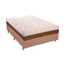 Conjunto Colchão Polar Gold Jasmim+Cama Bege 138x188 Conjunto Colchão Polar Gold Jasmim+Cama Bege 138x188