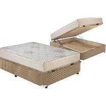 Conjunto Colchão Polar Safira Plus Clean+Baú 138x188 Conjunto Colchão Polar Safira Plus Clean+Baú 138x188