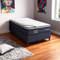 Conjunto Colchão Solteiro Toronto Pkt 10 Eps com Box Spring Luxo Conjunto Colchão Solteiro Toronto Pkt 10 Eps com Box Spring Luxo
