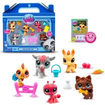 Conjunto Colecionador Littlest Pet Shop Farm Besties - Geração 7 Conjunto Colecionador Littlest Pet Shop Farm Besties - Geração 7
