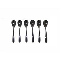 Conjunto Colher Italiana Café Chá 6 Pçs Forever Salvinelli