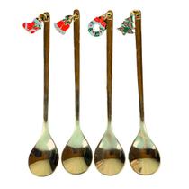 Conjunto Colher para Petiscos Natal Conjunto Colher para Petiscos Natal