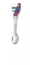 Conjunto colheres chá Havai aço inox 3 peças Tramon 66905075 Conjunto colheres chá Havai aço inox 3 peças Tramon 66905075