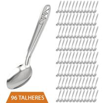 Conjunto Colheres de Sobremesa 96 Peças Restaurante Buffet Conjunto Colheres de Sobremesa 96 Peças Restaurante Buffet
