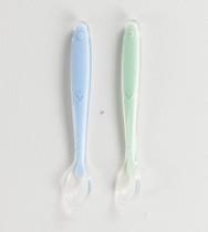 Conjunto Colheres Silicone 2 Peças Twibex Bebê Infantil Alimentar Prático Confortável Seguro